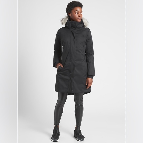 Athleta Jackets & Blazers - 🖤 Athleta Outbound Parker Winter Coat, Women’s Medium Tall
